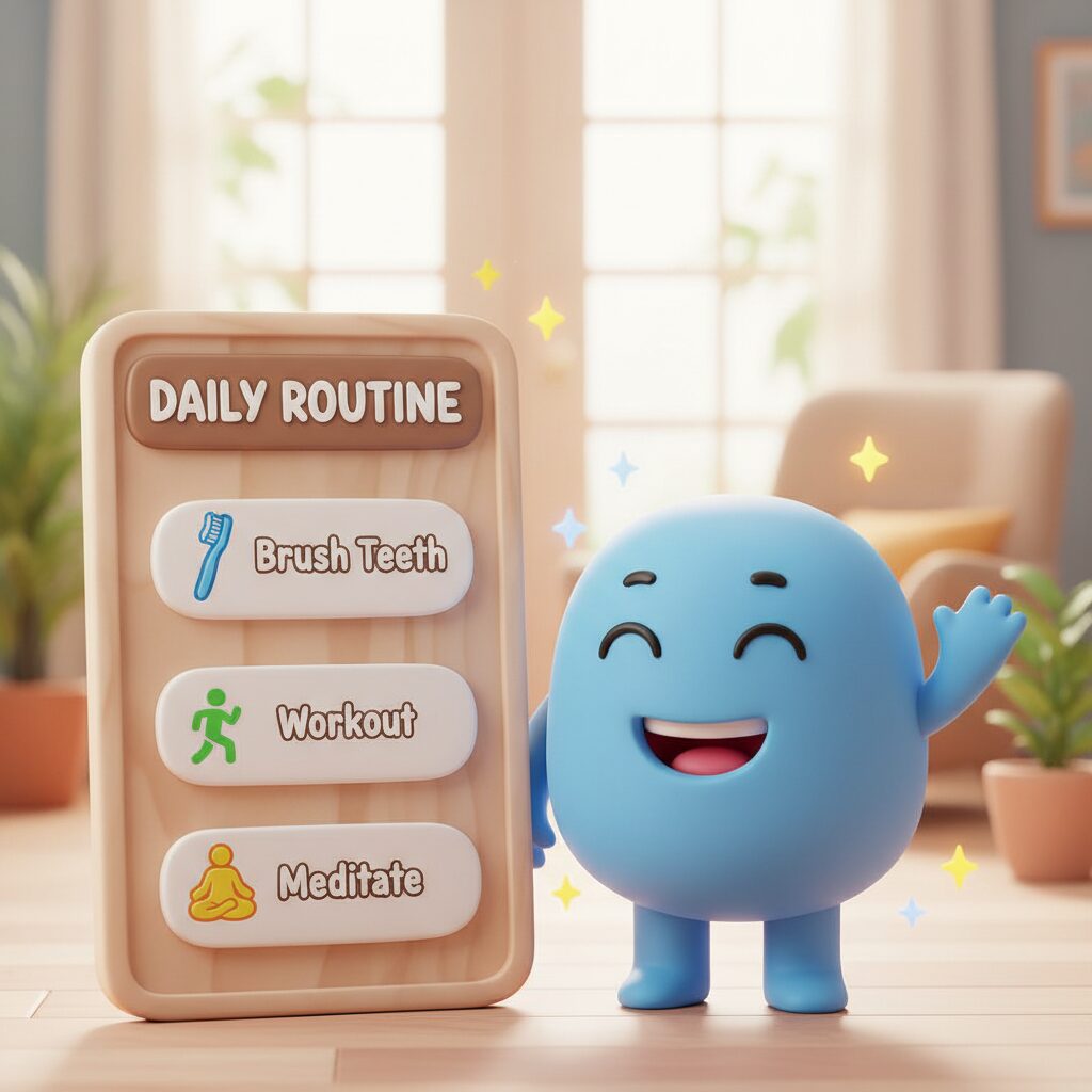 이미지 7 : 밝게 웃으며 엄지손가락을 치켜세우고 있는 Cooldy 캐릭터 이미지