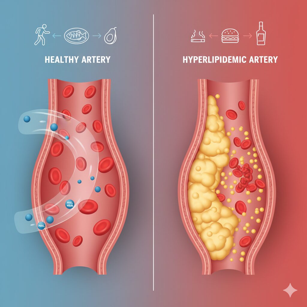 고지혈증 생기는 이유